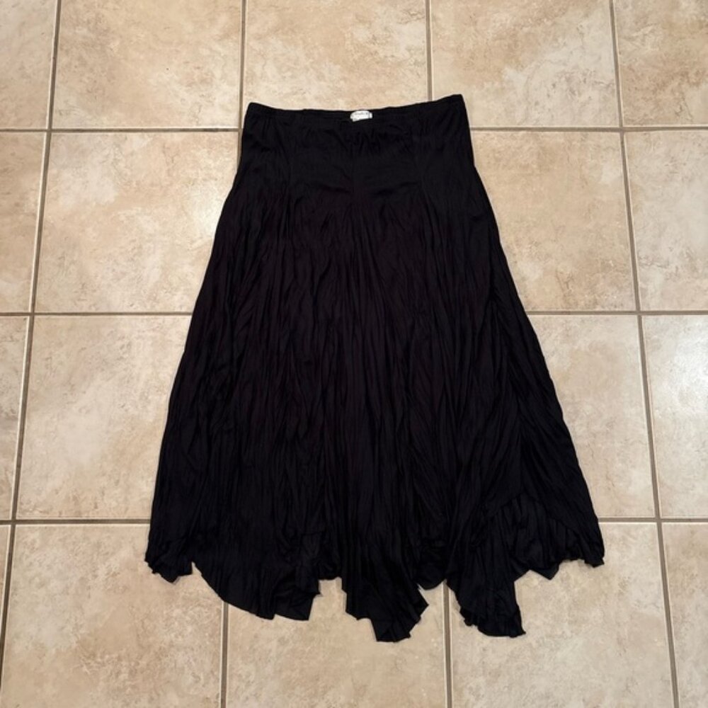 Studio Y Black A-Line Skirt